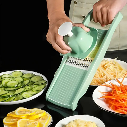 Household Vegetable Cutting Potato Slicer Shredder Multifunctional Fruit  Julienne Slicer Grater with Handle Kitchen Gadgets