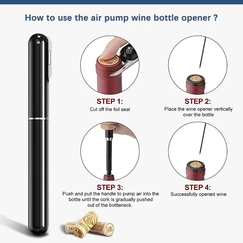 Air Pump Wine Opener